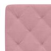 vidaXL gavlpude 80 cm velour pink