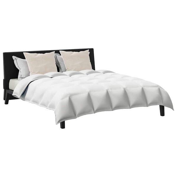 vidaXL Dynebetræk Sæt med pude 3 pcs Hvid Dunfjer