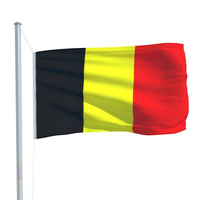 vidaXL det belgiske flag 90x150 cm