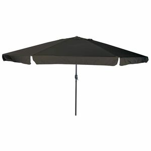 vidaXL Havesol Sort 394 x 394 x 248 cm Polyester og St&aring;l