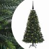 vidaXL Kunstig juletr&aelig; med kugler 120 cm 150 LED'er Varm hvid