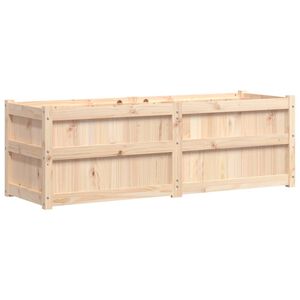 vidaXL plantekasse 150x50x50 cm massivt fyrretr&aelig;