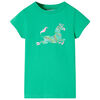 T-shirt til b&oslash;rn str. 140 gr&oslash;n