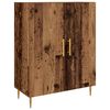 vidaXL Highboard Gammelt tr&aelig; 69,5 x 34 x 180 cm Konstrueret tr&aelig;