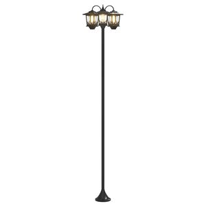 vidaXL Udesolarlampe with LED Bulb Sort
