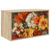 vidaXL V&aelig;gh&aelig;ngt TV Skab GENNEP 69 x 33 x 40 cm Sonoma-eg