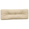 vidaXL pallehynder 2 stk. stof beige