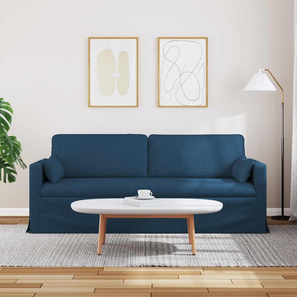 vidaXL Sofa Bl&aring; Samlede dimensioner: 198 x 78 x 80 cm (B x D x H)