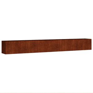 vidaXL h&oslash;jbed 360x40x40 cm cortenst&aring;l
