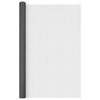 vidaXL net 80x2000 cm glasfiber sort