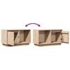 vidaXL tv-bord 74x35x44 cm massivt fyrretræ
