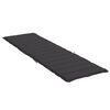 vidaXL hynde til liggestol 200x60x3 cm oxfordstof sort