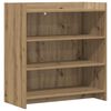 vidaXL Sideboard Artisan-eg 75 x 36 x 80 cm Konstrueret tr&aelig;