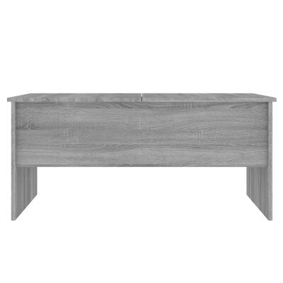 vidaXL sofabord 102x50,5x46,5 cm konstrueret træ grå sonoma-eg