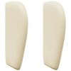 vidaXL Hovedg&aelig;rde&oslash;re Creme PVC