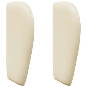 vidaXL Hovedg&aelig;rde&oslash;re Creme PVC
