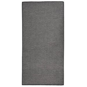 vidaXL fladv&aelig;vet udend&oslash;rst&aelig;ppe 100x200 cm gr&aring;