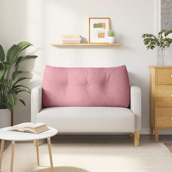 vidaXL Rygpude Lyser&oslash;d 120 x 24 x 50 cm Fl&oslash;jl