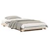 vidaXL Sengestel Brun 100 x 210 cm Massiv fyrretr&aelig;