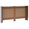 vidaXL radiatorskjuler 152x19x81,5 cm MDF antracitgr&aring;