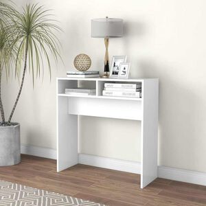 vidaXL konsolbord 78x30x80 cm konstrueret tr&aelig; hvid