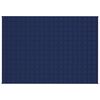 vidaXL tyngdetæppe 137x200 cm 6 kg stof blå