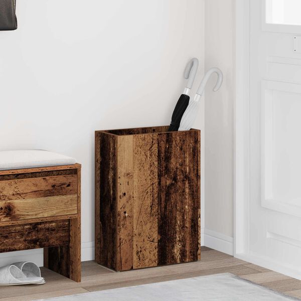 vidaXL Parasolfod Gammelt tr&aelig; 40 x 20 x 55,5 cm Konstrueret tr&aelig;