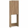 vidaXL Toilet Skab ZWOLLE Artisan-eg 66 x 25,5 x 190 cm