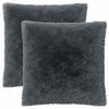 vidaXL Pude med pude HEERLEN 2 stk. Antracit PV Fleece