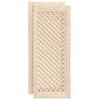 vidaXL skabsl&aring;ger 2 stk. 39,5x99 cm gitterdesign massivt fyrretr&aelig;