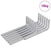 vidaXL Inbuss n&oslash;gle 4675 stk. S&oslash;lv 20 x 52 mm St&aring;l