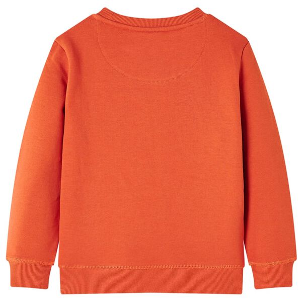 Sweatshirt til børn str. 92 orange