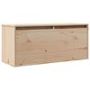 vidaXL v&aelig;gskab 80x30x35 cm massivt fyrretr&aelig;