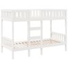 vidaXL k&oslash;jeseng 90x190 cm massivt fyrretr&aelig; hvid
