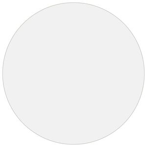 vidaXL bordbeskytter &Oslash; 120 cm 1,6 mm PVC transparent