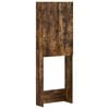 vidaXL Toilet Skab HOORN R&oslash;get eg 66 x 25,5 x 190 cm Konstrueret tr&aelig;