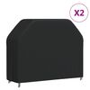 vidaXL grillovertr&aelig;k 2 stk. 162x61x122 cm 420D xford stof
