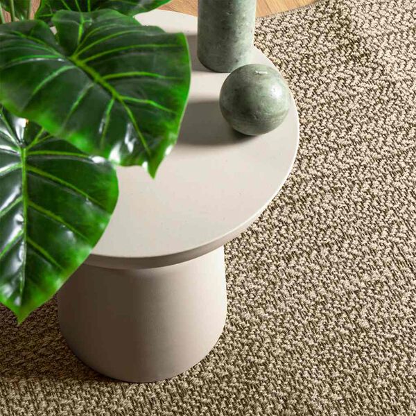vidaXL gulvt&aelig;ppe ZIZUR beige 120x120cm jute-look indend&oslash;rs og udend&oslash;rs