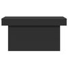 vidaXL sofabord 100x55x40 cm konstrueret tr&aelig; sort