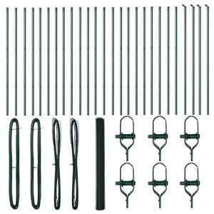 vidaXL Hegnsp&aelig;l Gr&oslash;n