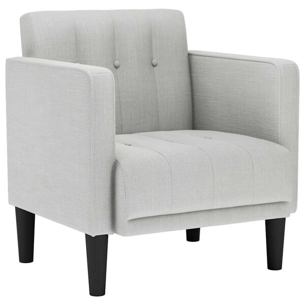 vidaXL sofastol med arml&aelig;n 53 cm stof skygr&aring;