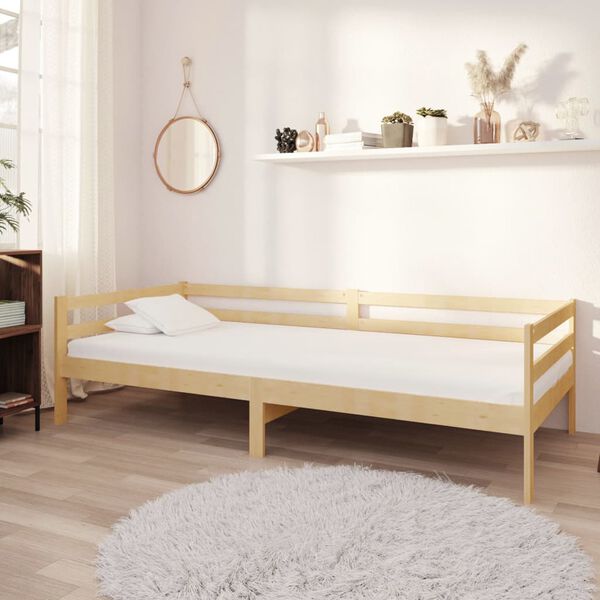 vidaXL daybed 90x200 cm massivt fyrretr&aelig;