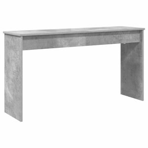 vidaXL Keyboard Stand Beton Gr&aring; 120 x 32 x 64 cm Konstrueret tr&aelig;