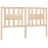 vidaXL sengeg&aelig;rde 141x4x100 cm massivt fyrretr&aelig;
