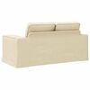 vidaXL Sofa Creme 162 x 80 x 82 cm Stof