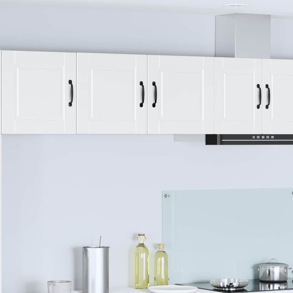 vidaXL K&oslash;kkenskab med hylde Hvid 80 x 31 x 40 cm Konstrueret tr&aelig;