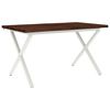 vidaXL Dining table med live edge 160 x 70 x 75 cm Massivt Akacietr&aelig;