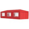 vidaXL Party Tent 900 x 300 x 255 cm R&oslash;d PE og st&aring;l