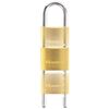 Master Lock h&aelig;ngel&aring;s med justerbar b&oslash;jle massiv messing 50 mm 1950EURD
