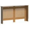 vidaXL radiatorskjuler 152x19x81,5 cm MDF